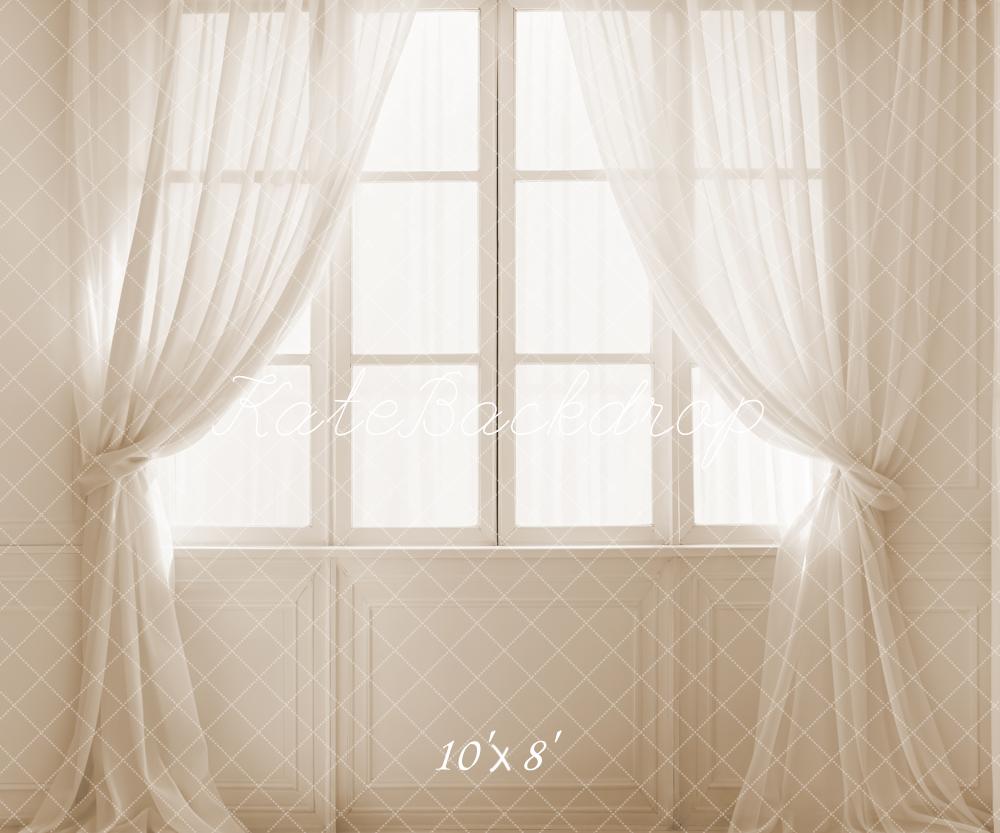 Kate Weißer Vorhang Vintage Fenster Hintergrund Entworfen von Emetselch - Kate Backdrop.de