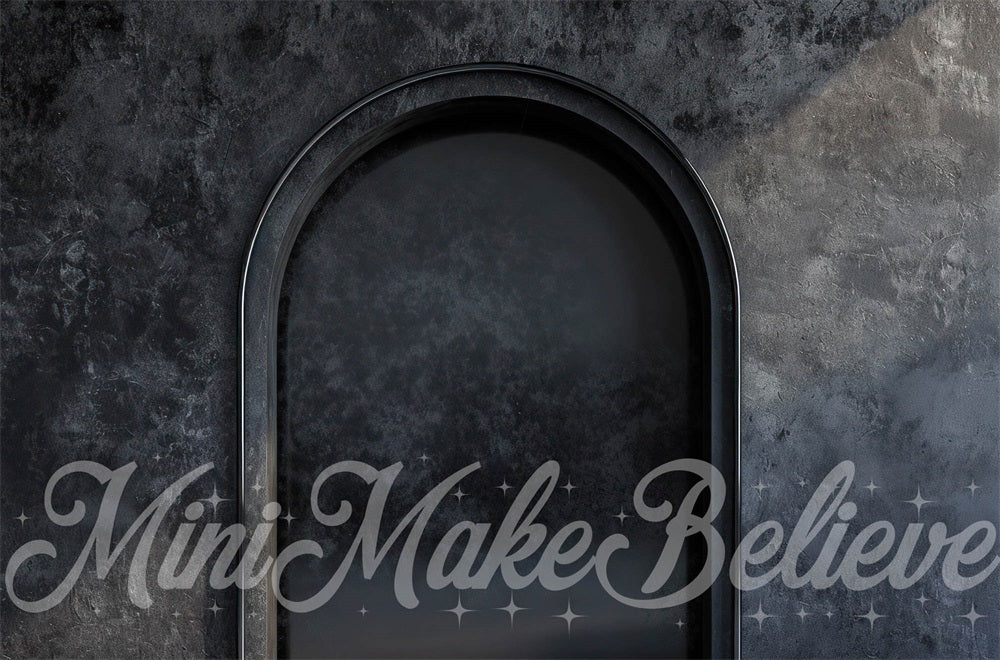 Kate Black Wand Bogen Hintergrund Entworfen von Mini MakeBelieve - Kate Backdrop.de