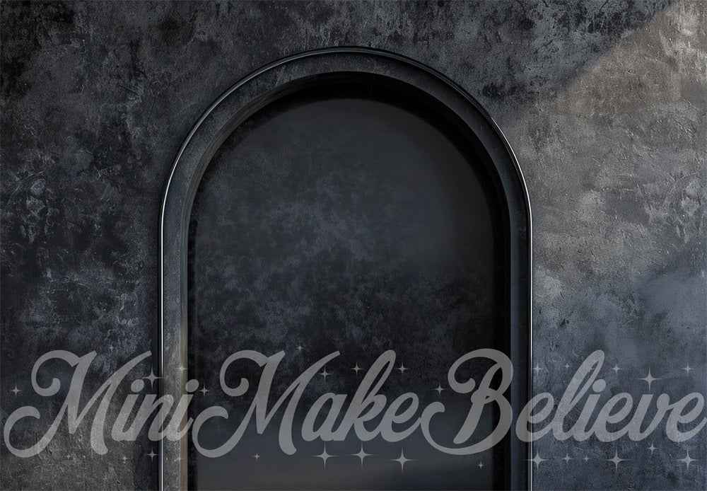 Kate Black Wand Bogen Hintergrund Entworfen von Mini MakeBelieve - Kate Backdrop.de