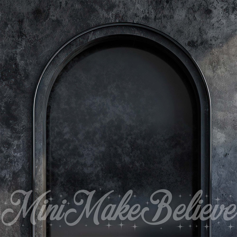 Kate Black Wand Bogen Hintergrund Entworfen von Mini MakeBelieve - Kate Backdrop.de