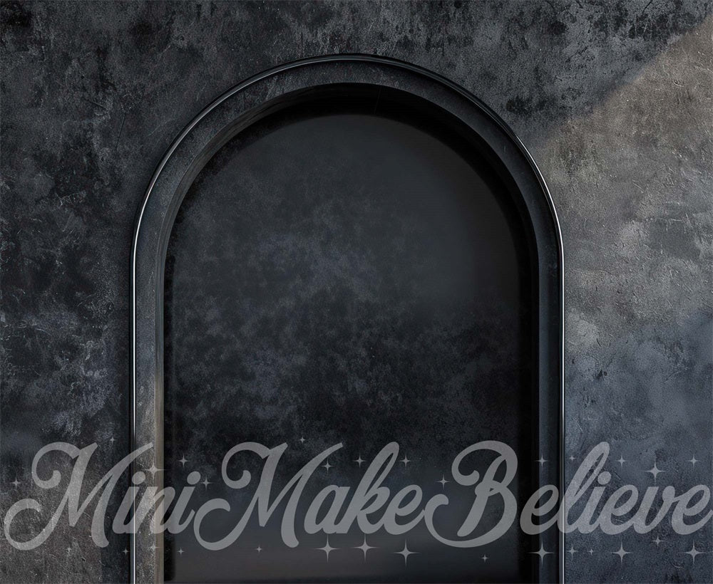 Kate Black Wand Bogen Hintergrund Entworfen von Mini MakeBelieve - Kate Backdrop.de