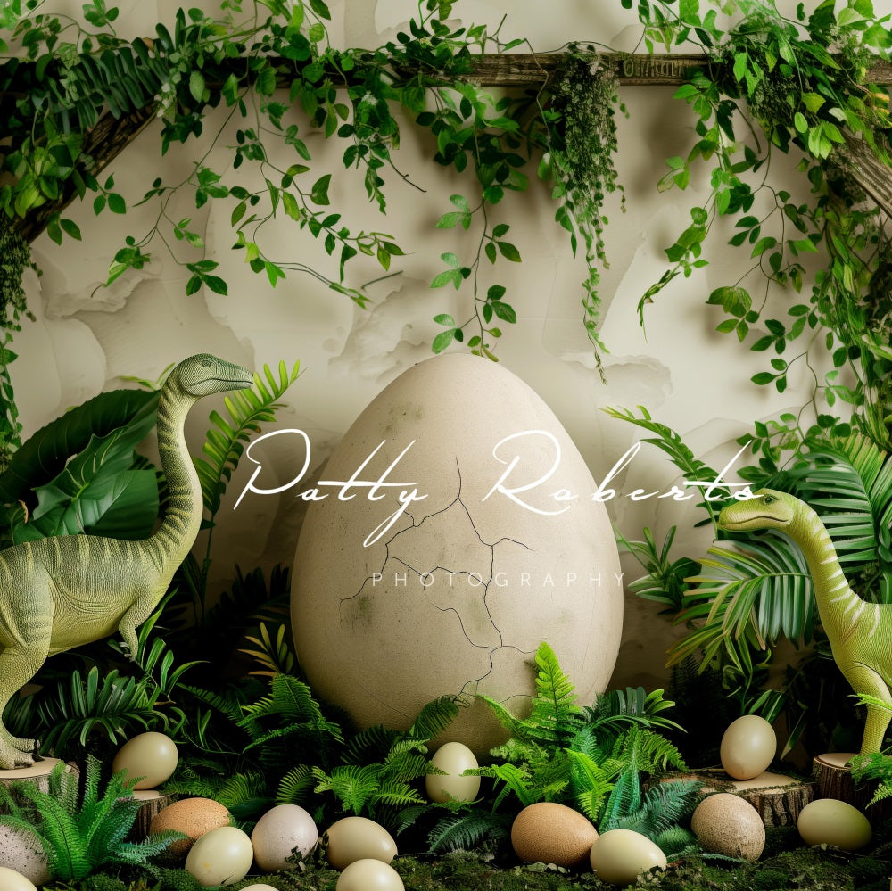 Kate Dinosaurier-Brutei Hintergrund Entworfen von Patty Robert - Kate Backdrop.de