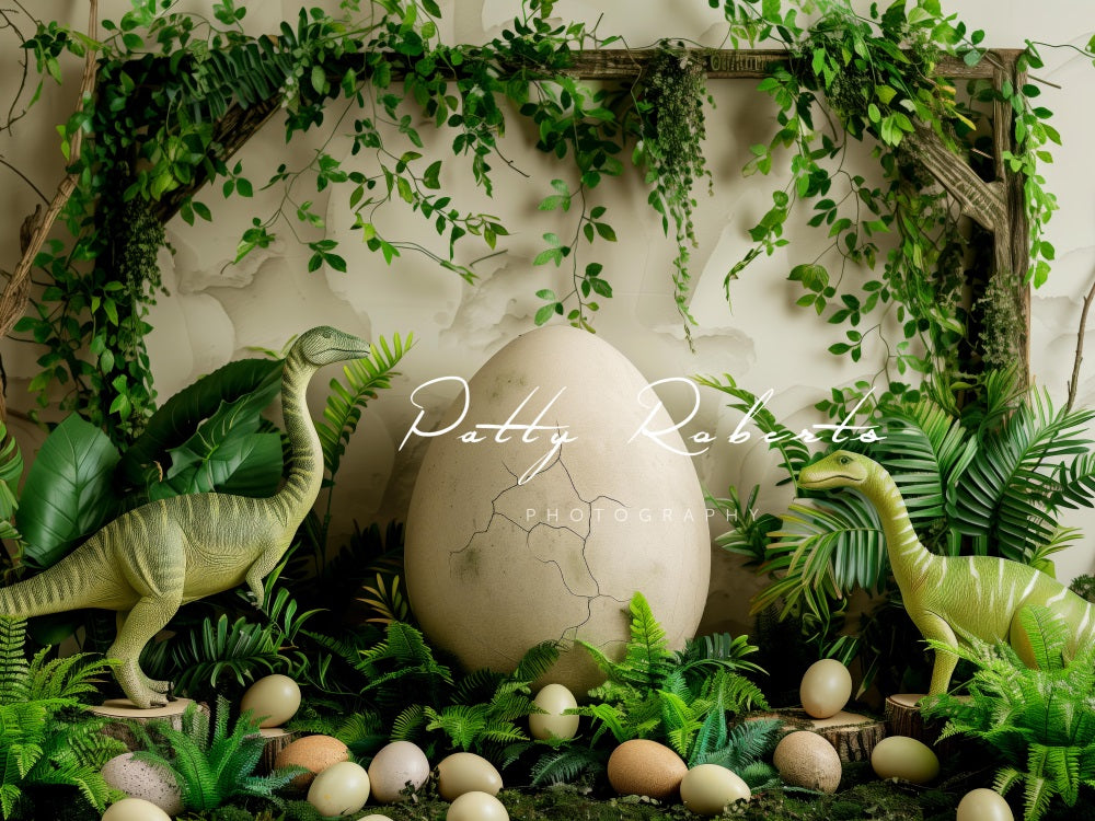 Kate Dinosaurier-Brutei Hintergrund Entworfen von Patty Robert - Kate Backdrop.de