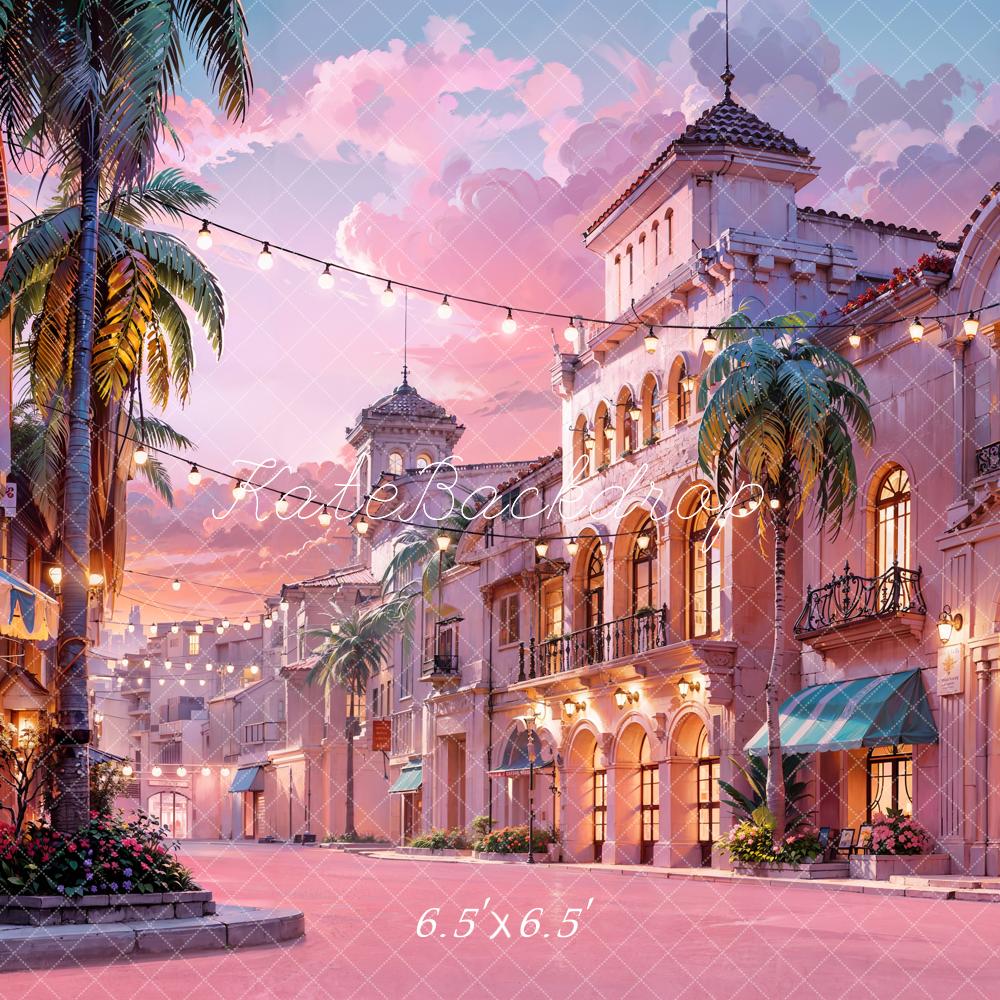 Kate Rosa Stadt Hintergrund Entworfen von Chain Photography - Kate Backdrop.de