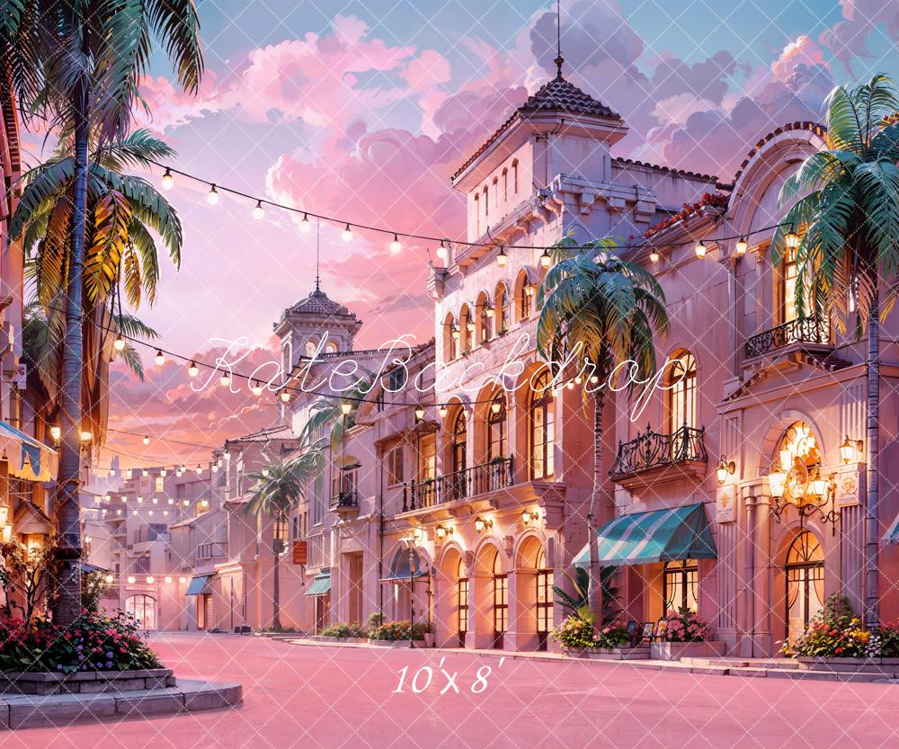 Kate Rosa Stadt Hintergrund Entworfen von Chain Photography - Kate Backdrop.de