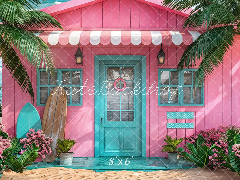 Kate Sommerrosa Hüttenmeer Hintergrund Entworfen von Chain Photography - Kate Backdrop.de