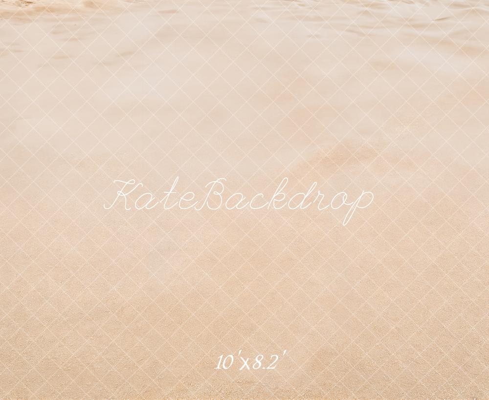 Kate Sommer Beiger Strandboden Hintergrund Entworfen von Kate Image - Kate Backdrop.de