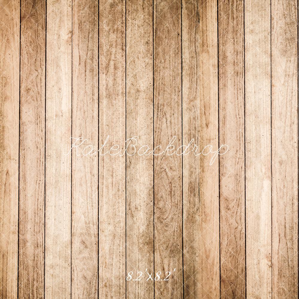 Kate Hellbrauner Alter Holzboden Hintergrund entworfen von Kate Image - Kate Backdrop.de