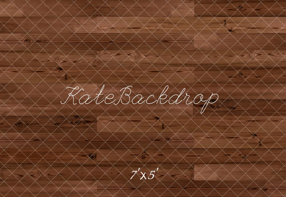 Kate Dunkelbrauner Holzgestreifter Boden Hintergrund Entworfen von Kate Image - Kate Backdrop.de