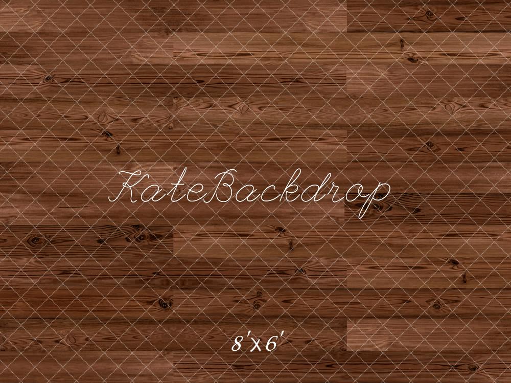 Kate Dunkelbrauner Gestreifter Holzboden Hintergrund entworfen von Kate Image - Kate Backdrop.de
