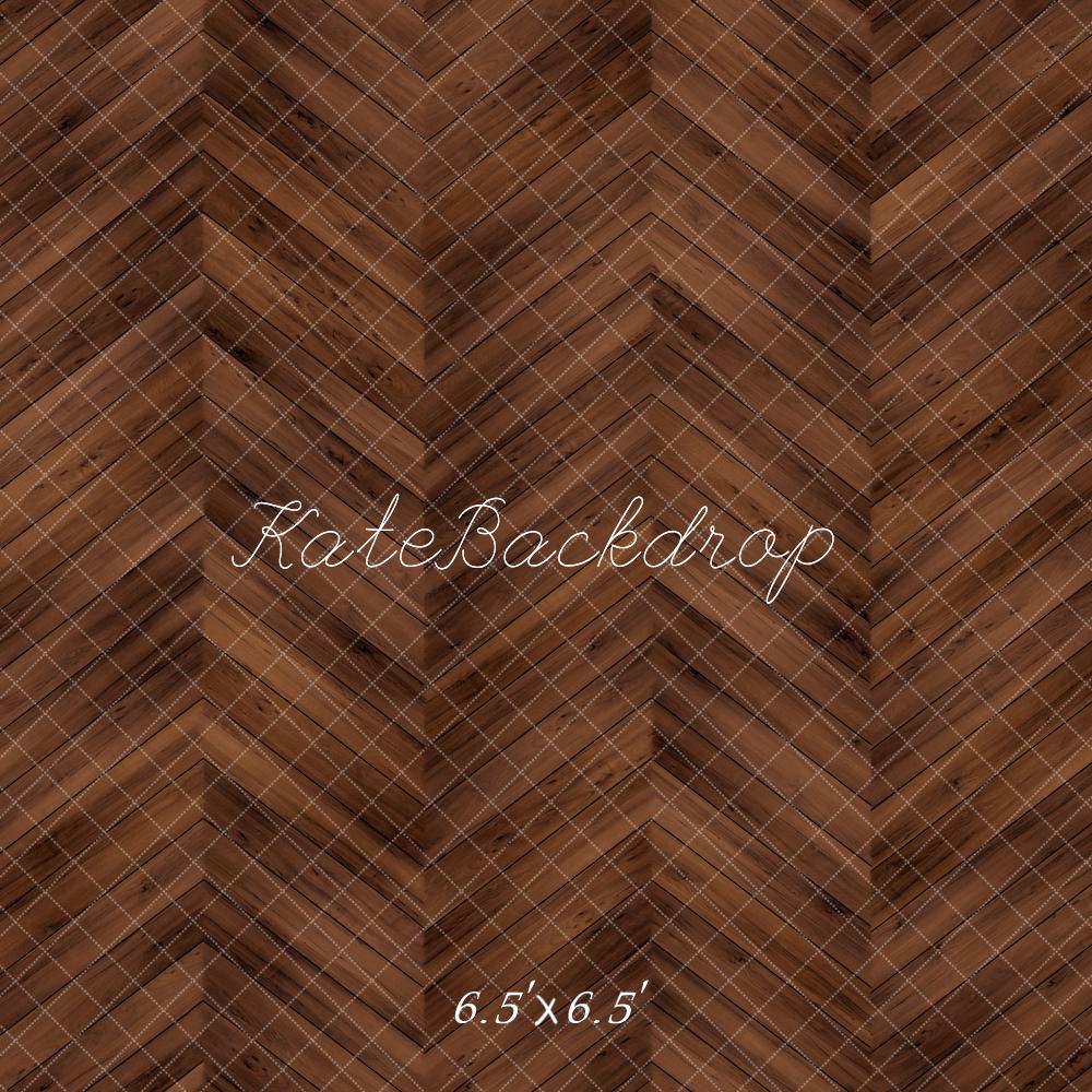 Kate Dunkelbrauner Holzboden Hintergrund Entworfen von Kate Image - Kate Backdrop.de