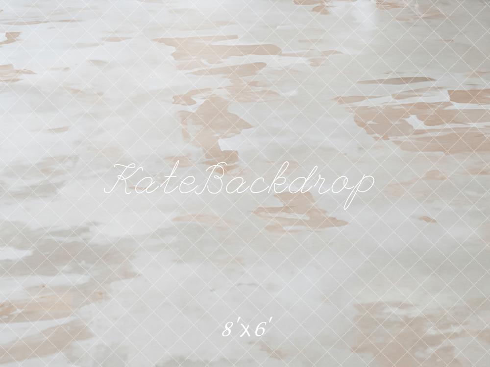 Kate Retro Weiß Braun Marmor Boden Hintergrund entworfen von Kate Image - Kate Backdrop.de