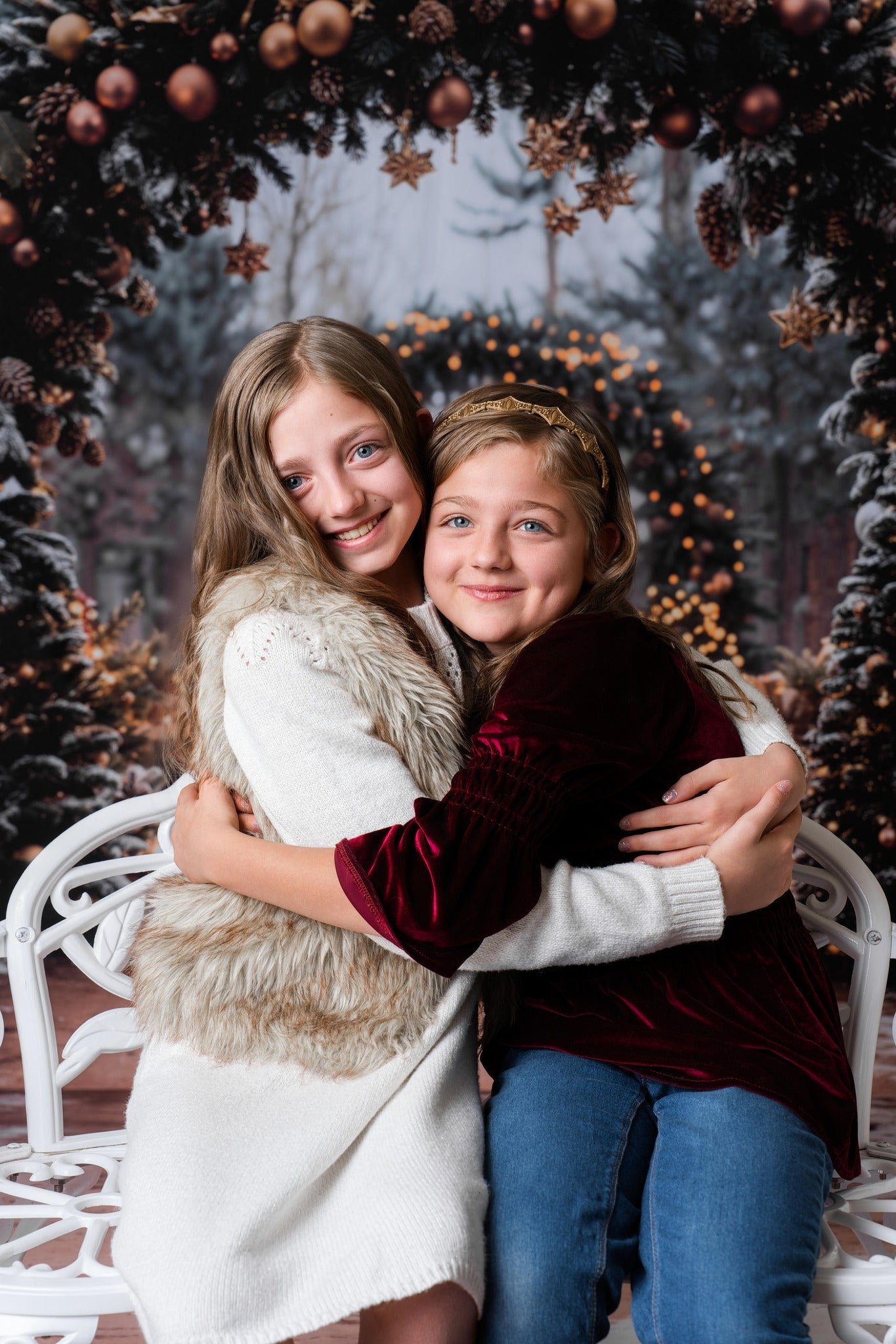 Kate Weihnachtsbaum Torbogen Wald Hintergrund - Kate Backdrop.de