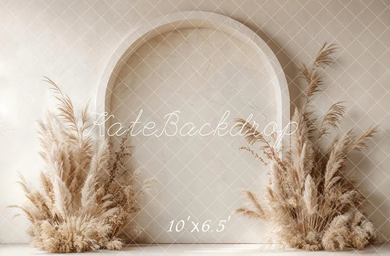 🔥50%OFF-Kate Boho Bogen Pampasgras Hintergrund - Kate Backdrop.de