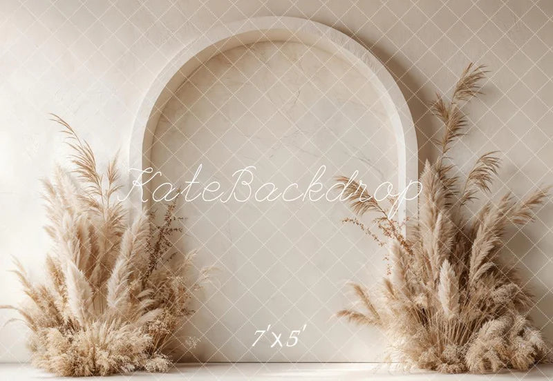 🔥50%OFF-Kate Boho Bogen Pampasgras Hintergrund - Kate Backdrop.de