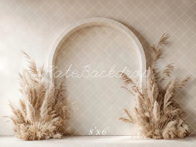 🔥50%OFF-Kate Boho Bogen Pampasgras Hintergrund - Kate Backdrop.de