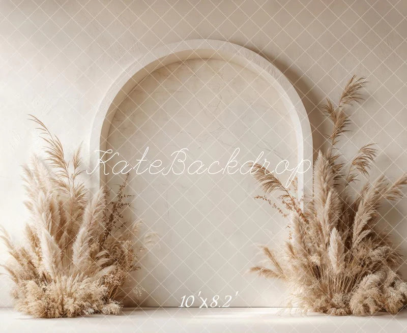 🔥50%OFF-Kate Boho Bogen Pampasgras Hintergrund - Kate Backdrop.de
