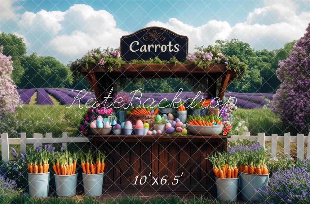 🔥50%OFF-Kate Ostern Karotten-Eierstand Hintergrund - Kate Backdrop.de