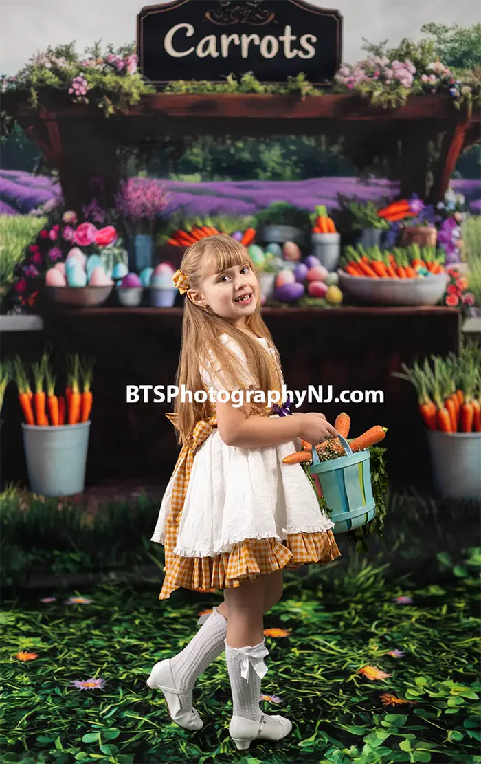 🔥50%OFF-Kate Ostern Karotten-Eierstand Hintergrund - Kate Backdrop.de