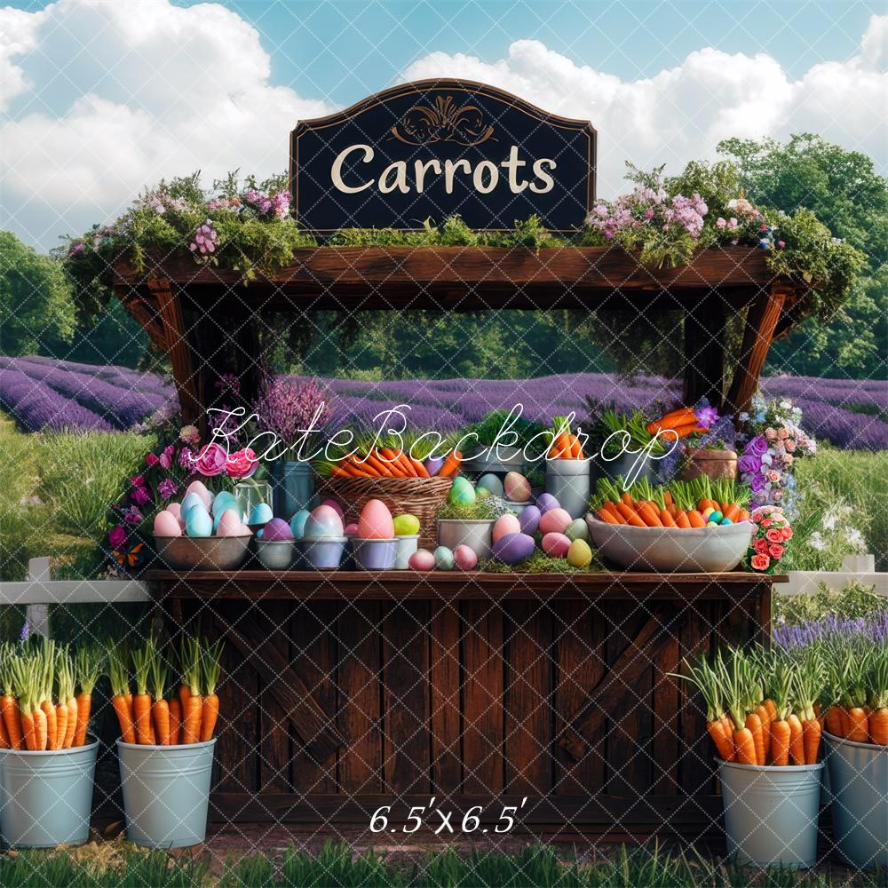 🔥50%OFF-Kate Ostern Karotten-Eierstand Hintergrund - Kate Backdrop.de