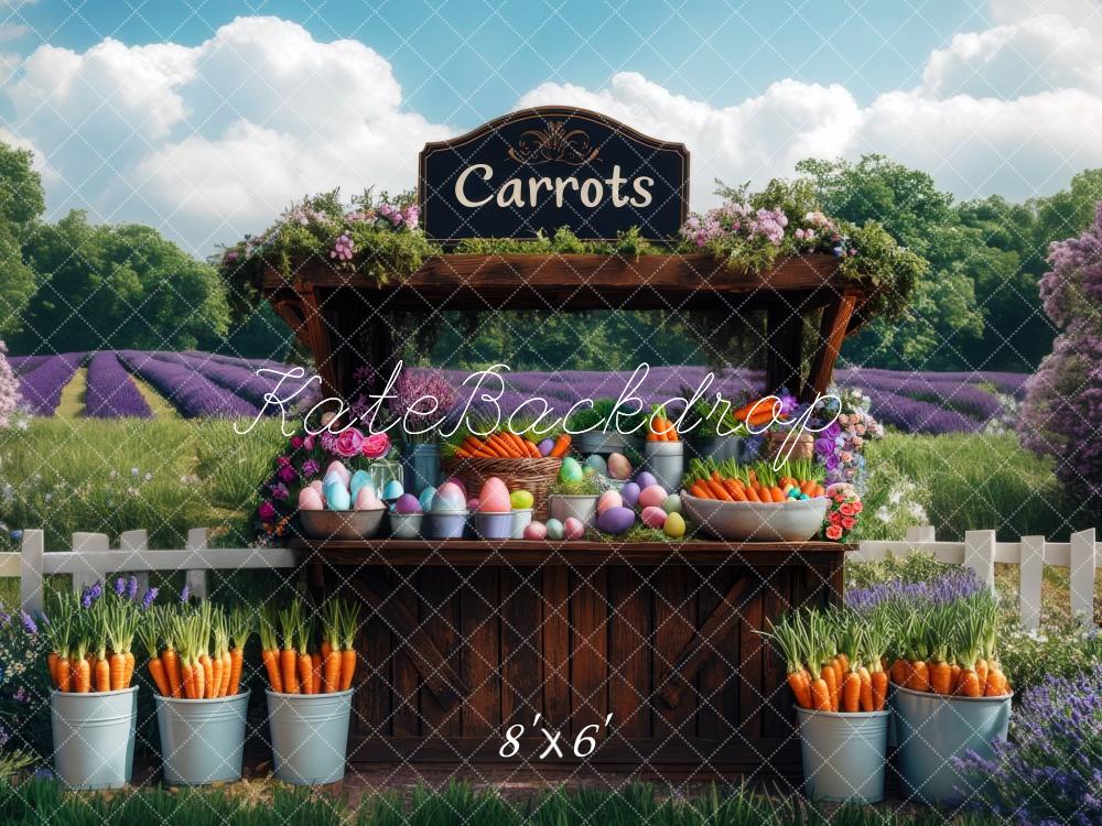 🔥50%OFF-Kate Ostern Karotten-Eierstand Hintergrund - Kate Backdrop.de