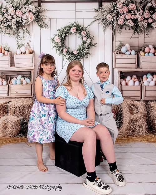 Kate Ostern Blumenei Bauernhof Hintergrund entworfen von Emetselch - Kate Backdrop.de