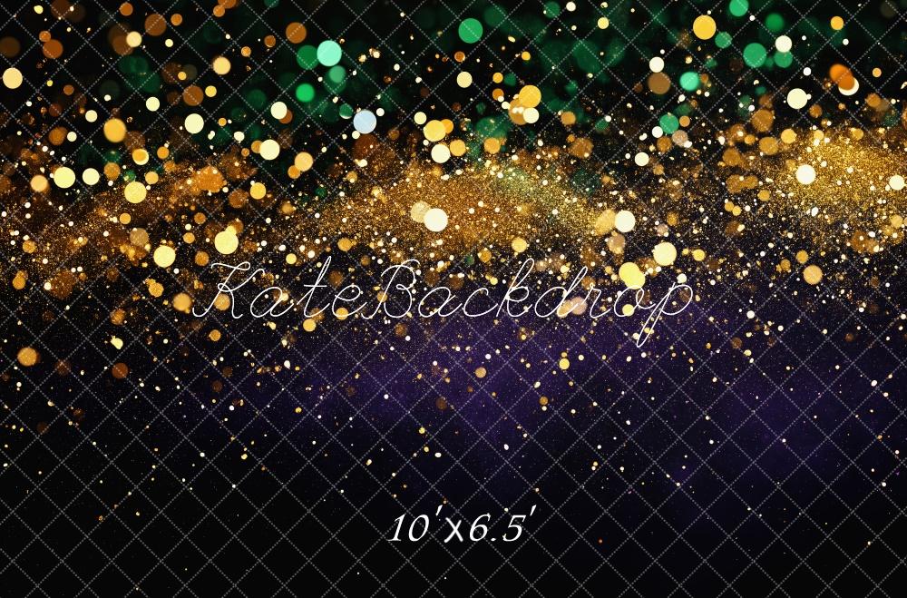 ⚡Blitzangebote #3-Kate Glitter Bokeh Schwarz Hintergrund - Kate Backdrop.de