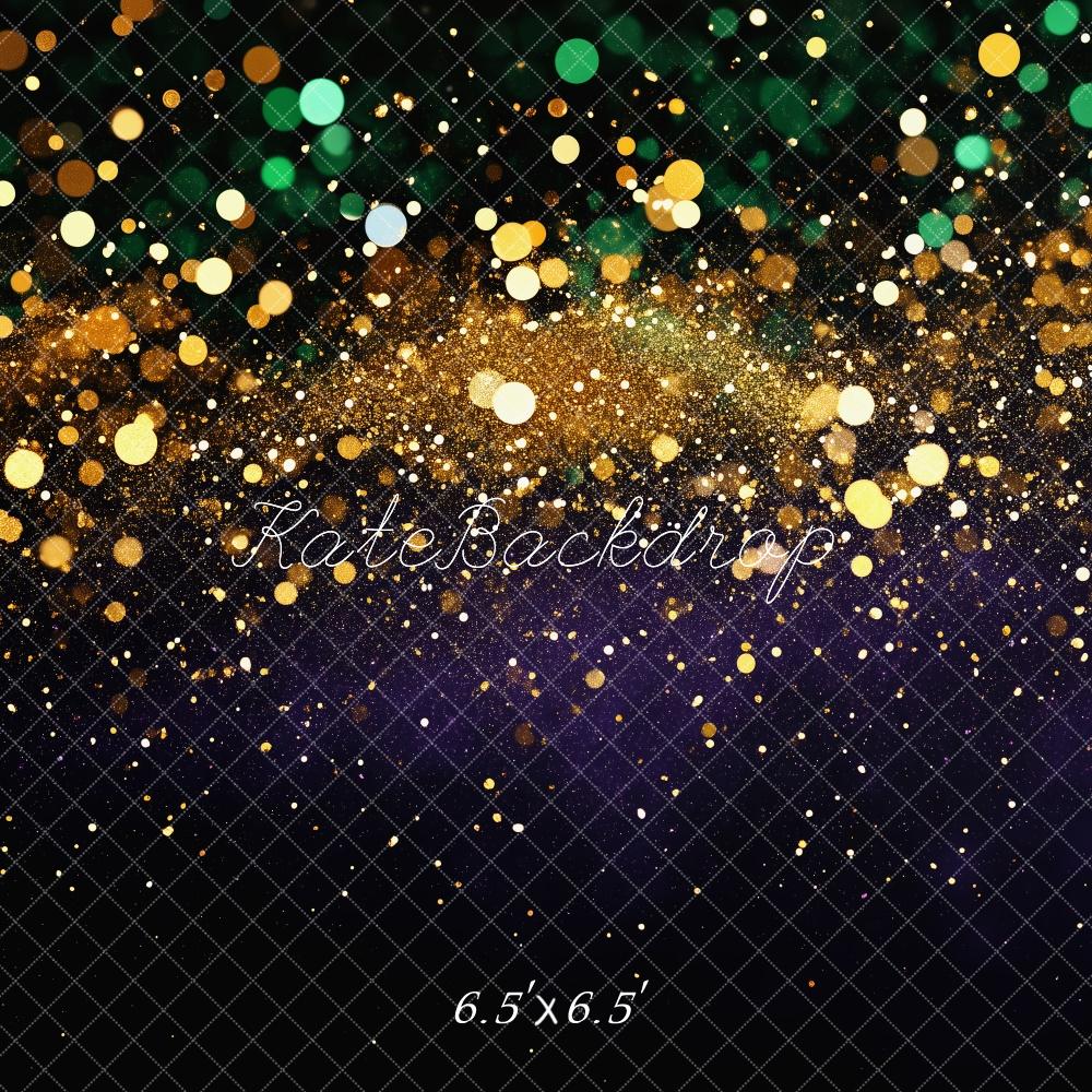 ⚡Blitzangebote #3-Kate Glitter Bokeh Schwarz Hintergrund - Kate Backdrop.de