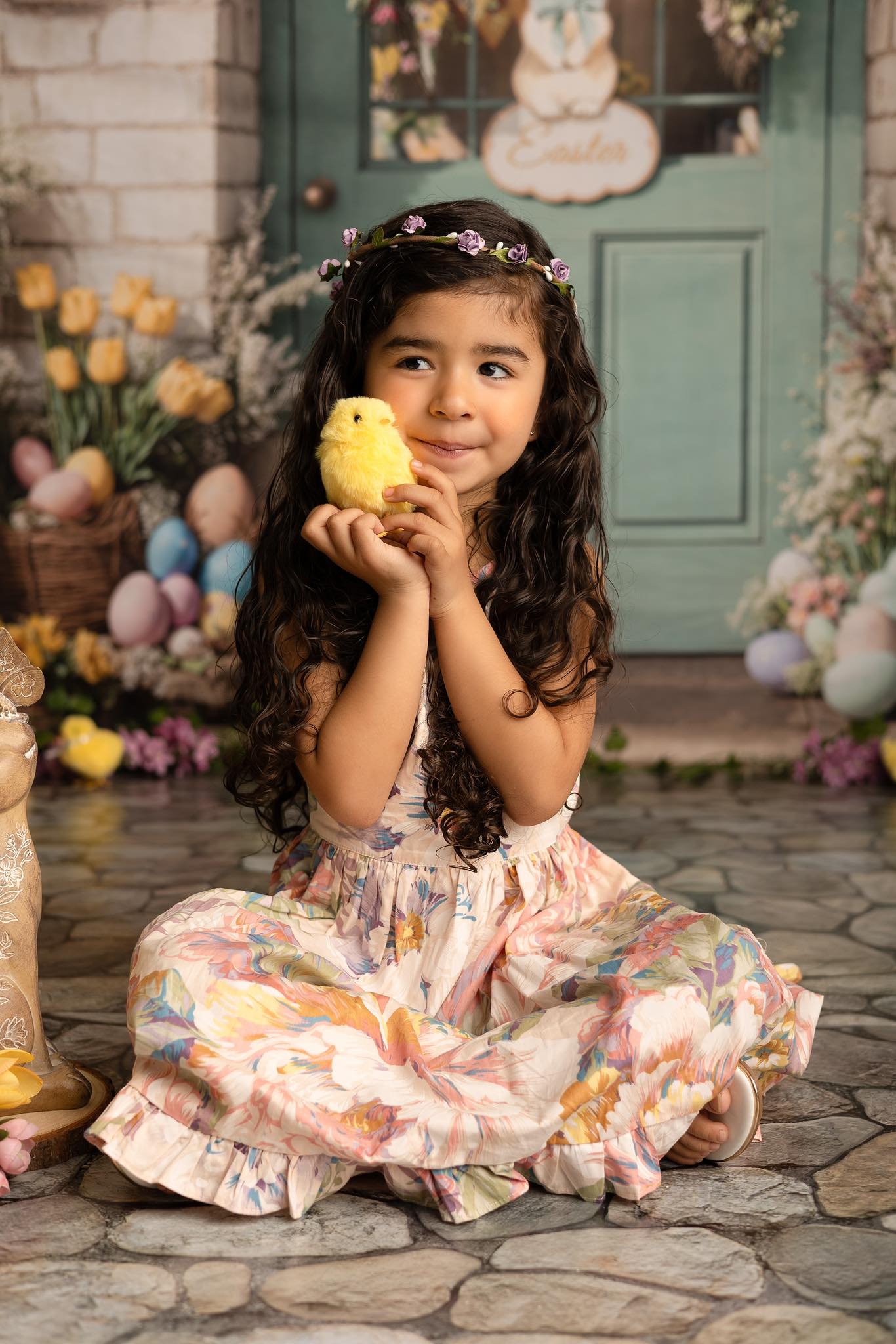 🔥50%OFF-Kate Ostern Hase Blumen Tür Hintergrund - Kate Backdrop.de