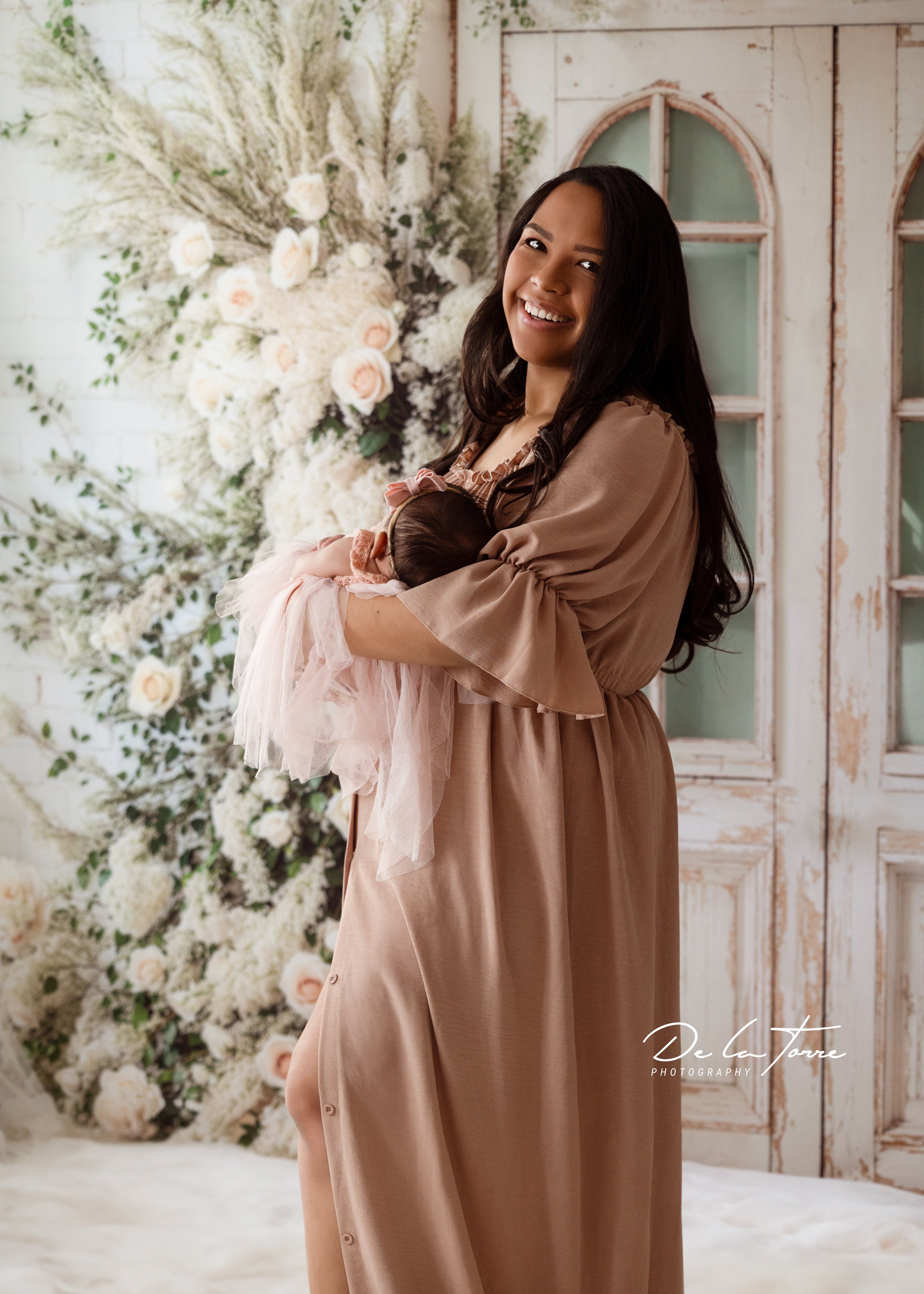 Kate Frühling Hochzeit Floral Tür Hintergrund entworfen von Emetselch - Kate Backdrop.de