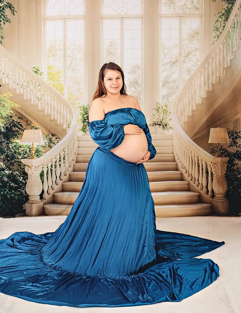 🔥50%OFF-Kate Frühling Elegante Kaskaden-Treppe Hintergrund - Kate Backdrop.de