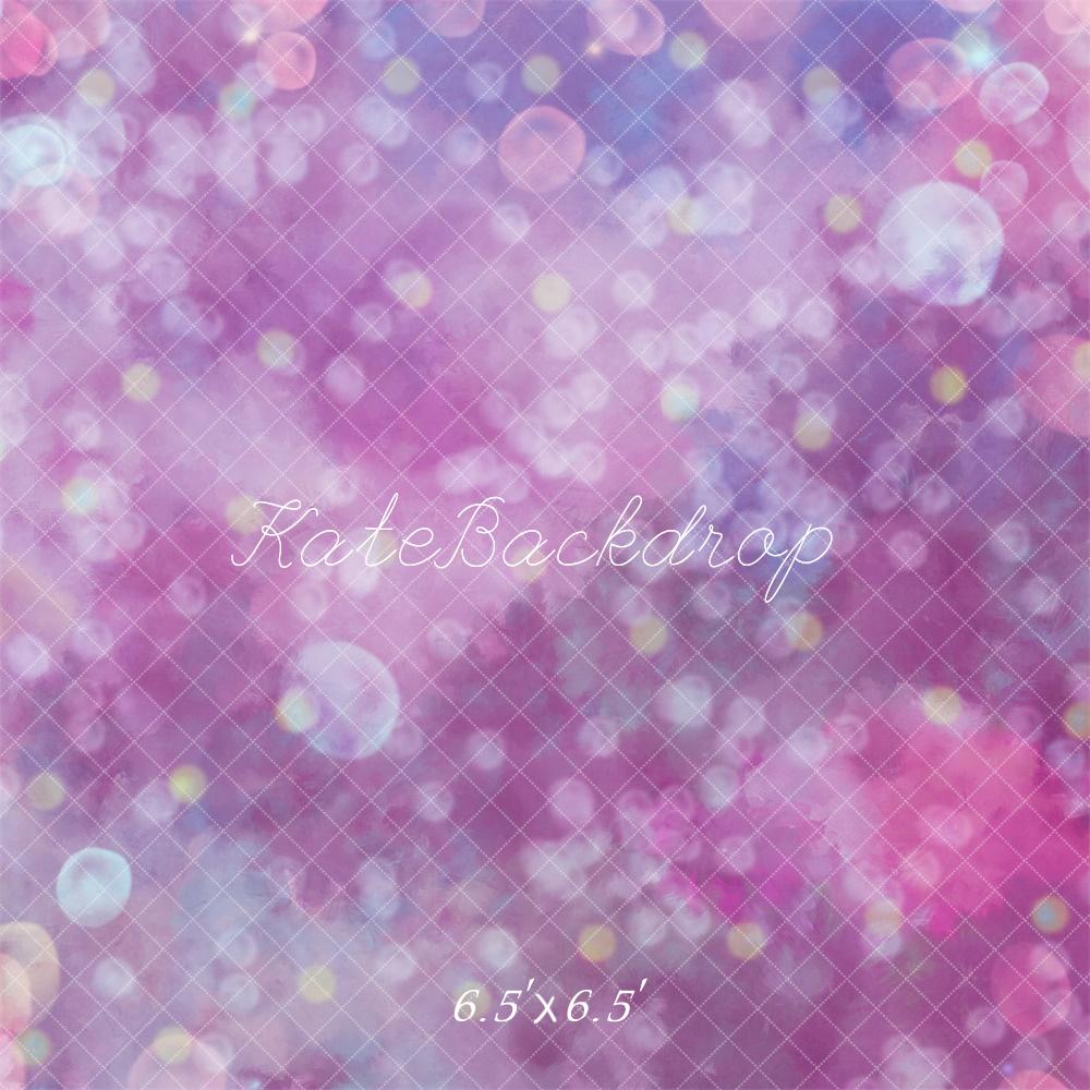 🔥50%OFF-Kate Cake Smash Rosa und lila Tanz Bokeh Hintergrund - Kate Backdrop.de