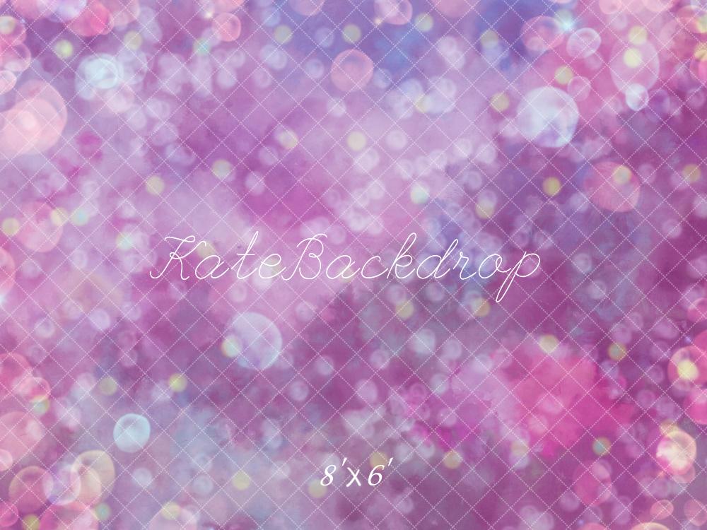 🔥50%OFF-Kate Cake Smash Rosa und lila Tanz Bokeh Hintergrund - Kate Backdrop.de