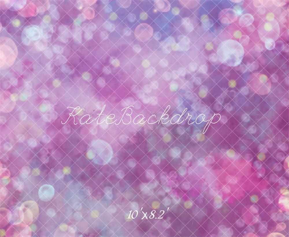 🔥50%OFF-Kate Cake Smash Rosa und lila Tanz Bokeh Hintergrund - Kate Backdrop.de