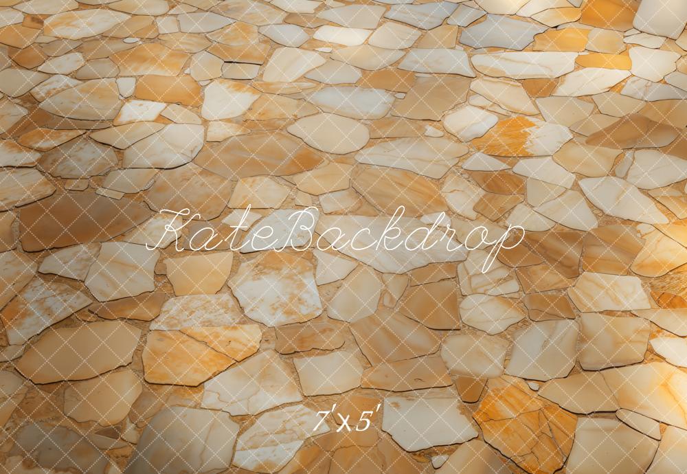 Kate Warmer gelber Steintexturboden Hintergrund Von Kate - Kate Backdrop.de