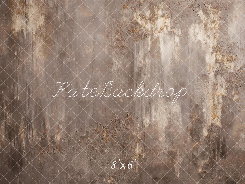 🔥50%OFF-Kate Abstrakte Textilstruktur Grau Braun Hintergrund - Kate Backdrop.de