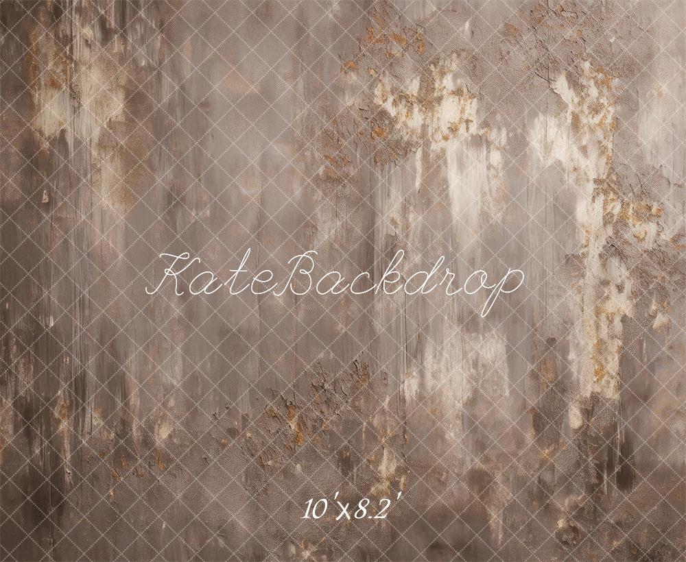 🔥50%OFF-Kate Abstrakte Textilstruktur Grau Braun Hintergrund - Kate Backdrop.de