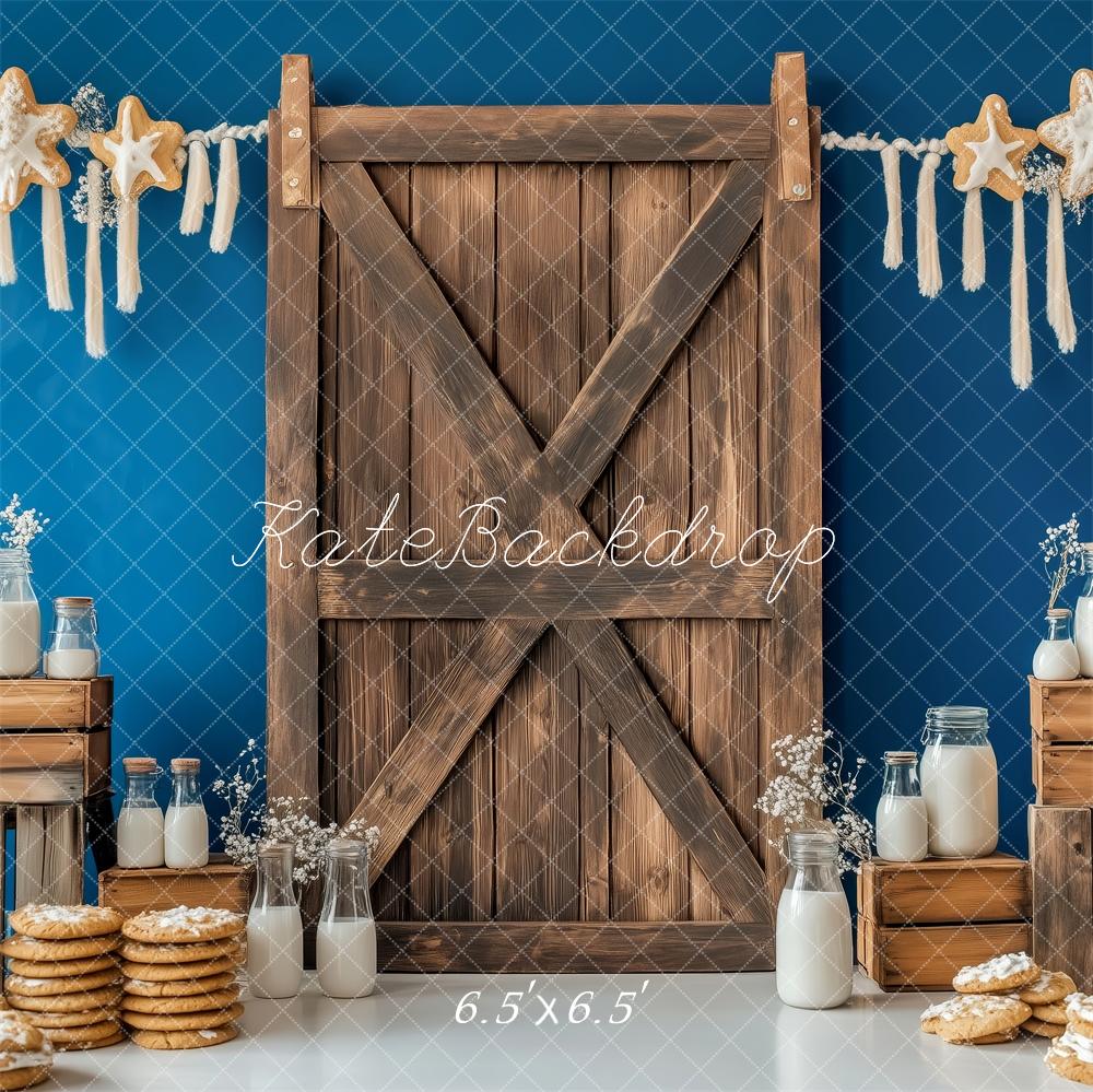🔥50%OFF-Kate Rustikaler Milchkeks Holz Hintergrund von Patty Roberts - Kate Backdrop.de