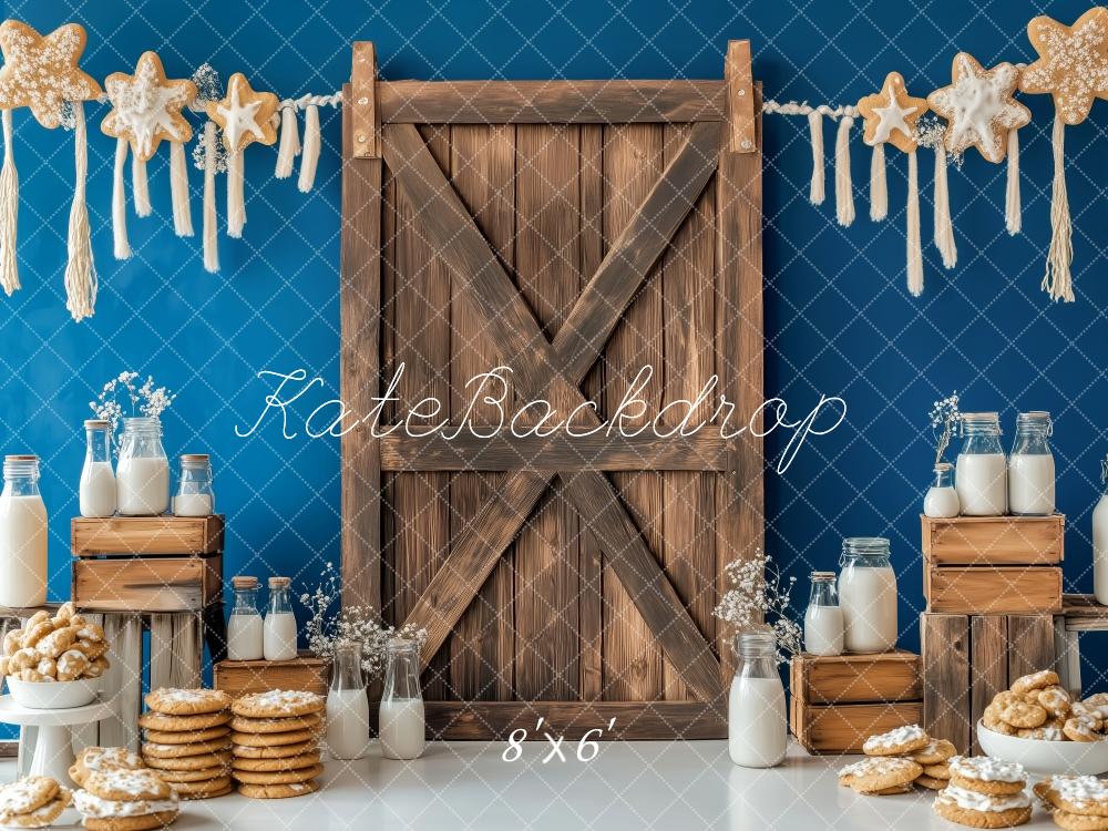 🔥50%OFF-Kate Rustikaler Milchkeks Holz Hintergrund von Patty Roberts - Kate Backdrop.de