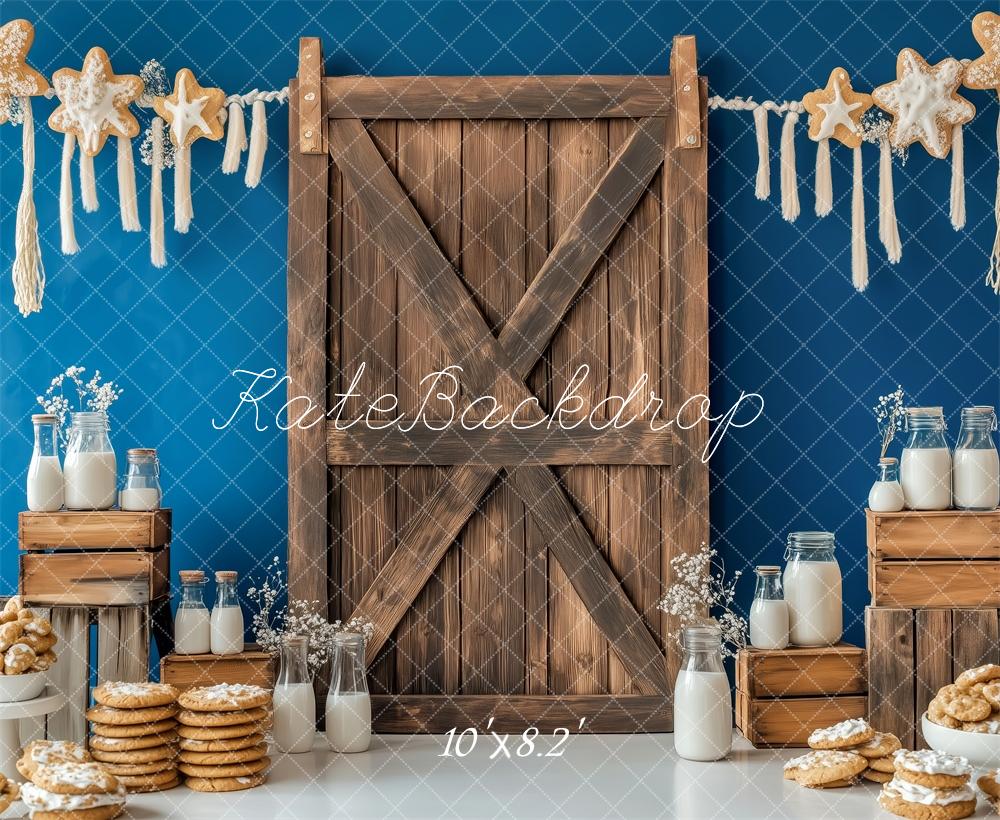 🔥50%OFF-Kate Rustikaler Milchkeks Holz Hintergrund von Patty Roberts - Kate Backdrop.de