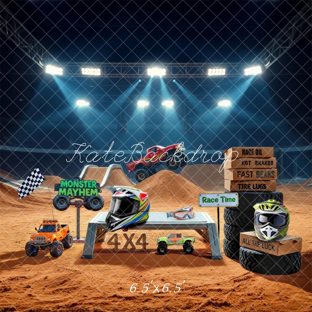 Kate Sportlicher Rennwagen-Helm Hintergrund Von Laura Bybee - Kate Backdrop.de