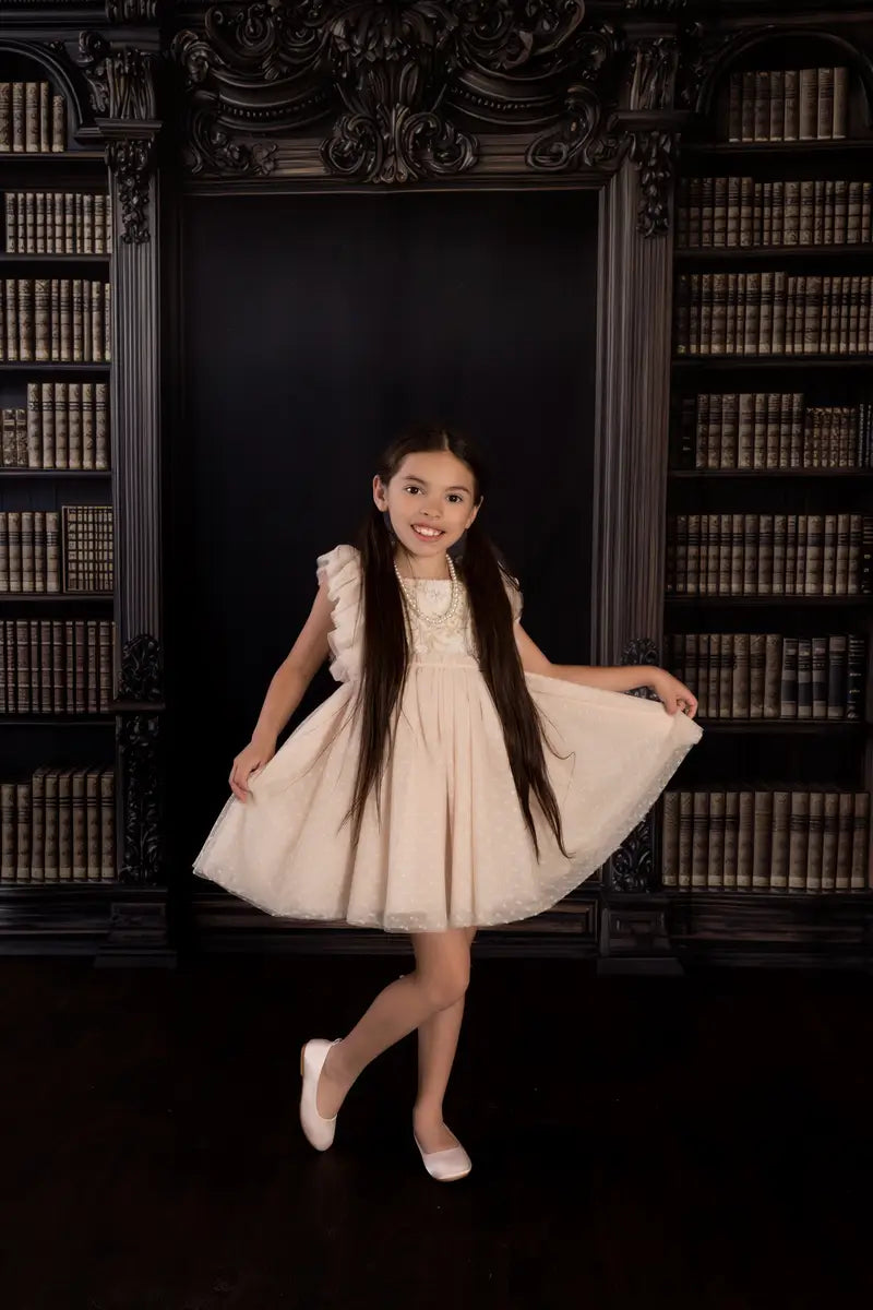 Kate Graduierung Vintage Bibliothek Bücherregal Chalkboard Hintergrund Entworfen von Mini MakeBelieve - Kate Backdrop.de