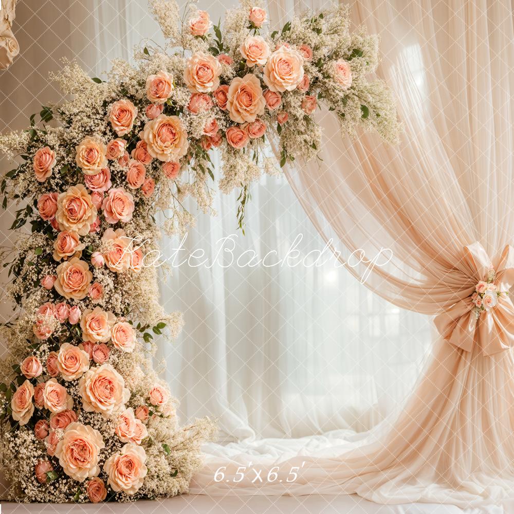 Kate Elegante Blumenbogenvorhänge Hintergrund Von Kate - Kate Backdrop.de