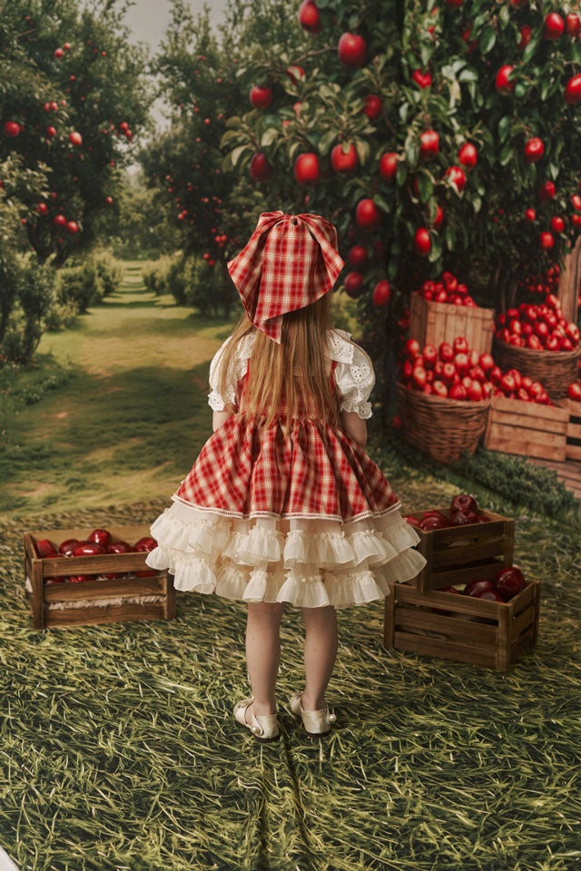 Kate Herbst Apfel Obstgarten Scheune Raum Hintergrund-Set - Kate Backdrop.de