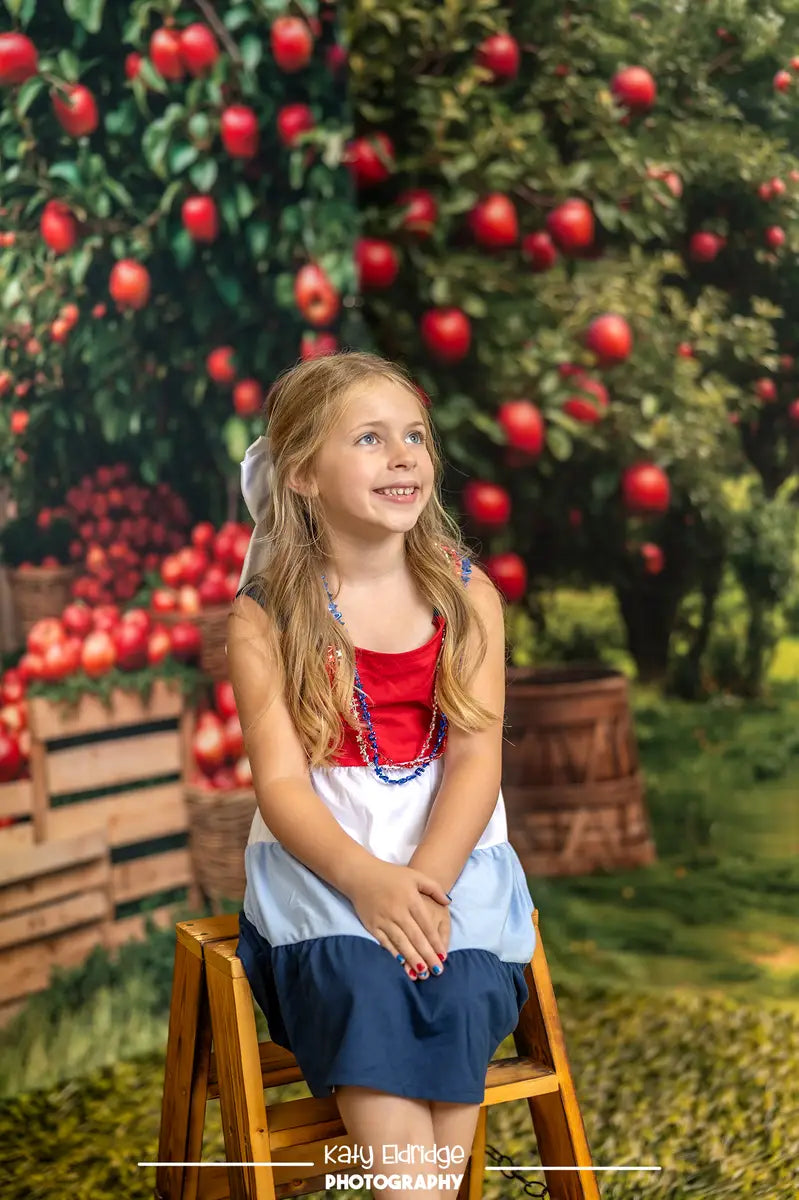 Kate Herbst Apfel Obstgarten Scheune Raum Hintergrund-Set - Kate Backdrop.de