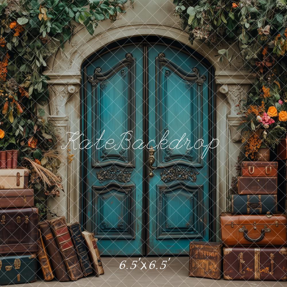 Kate intage Enchanted Garden Tür-Gepäck Hintergrund Entworfen von Patty Robert - Kate Backdrop.de