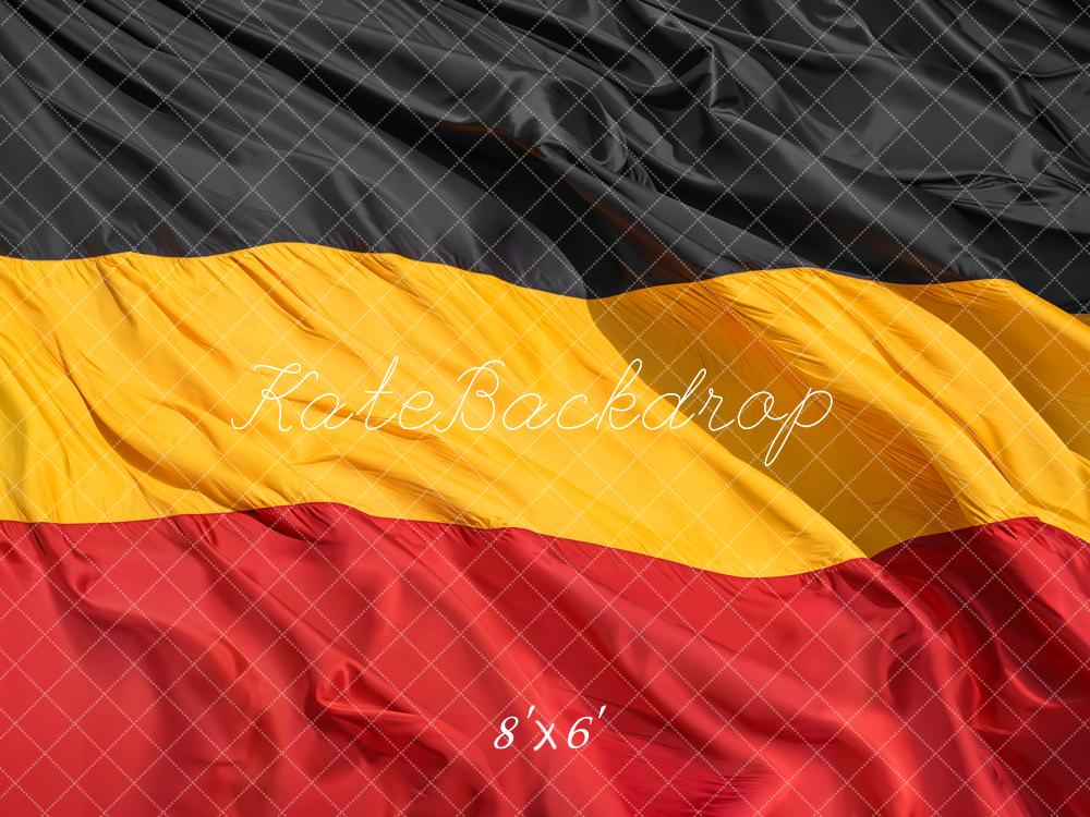 Kate Deutsche Flagge Nationalfeiertag Hintergrund entworfen von Chain Photography - Kate Backdrop.de