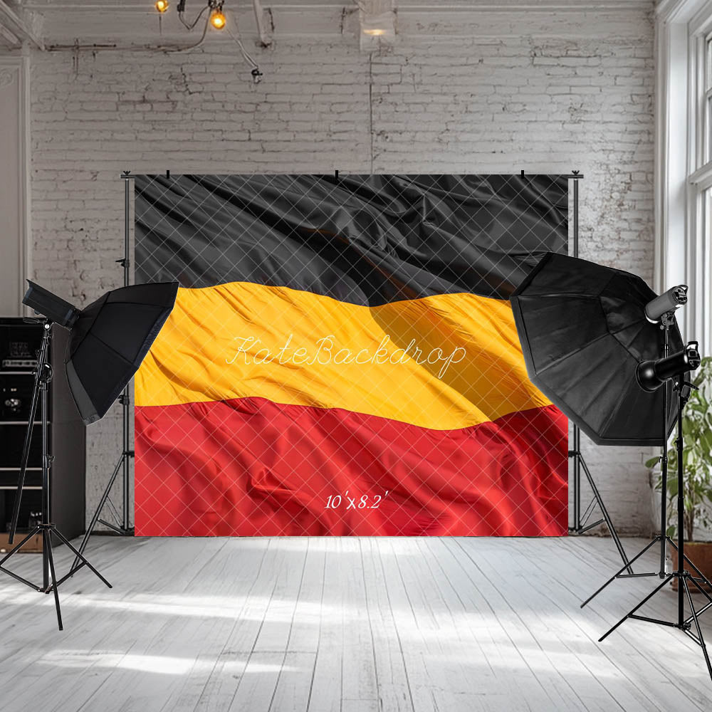 Kate Deutsche Flagge Nationalfeiertag Hintergrund entworfen von Chain Photography - Kate Backdrop.de