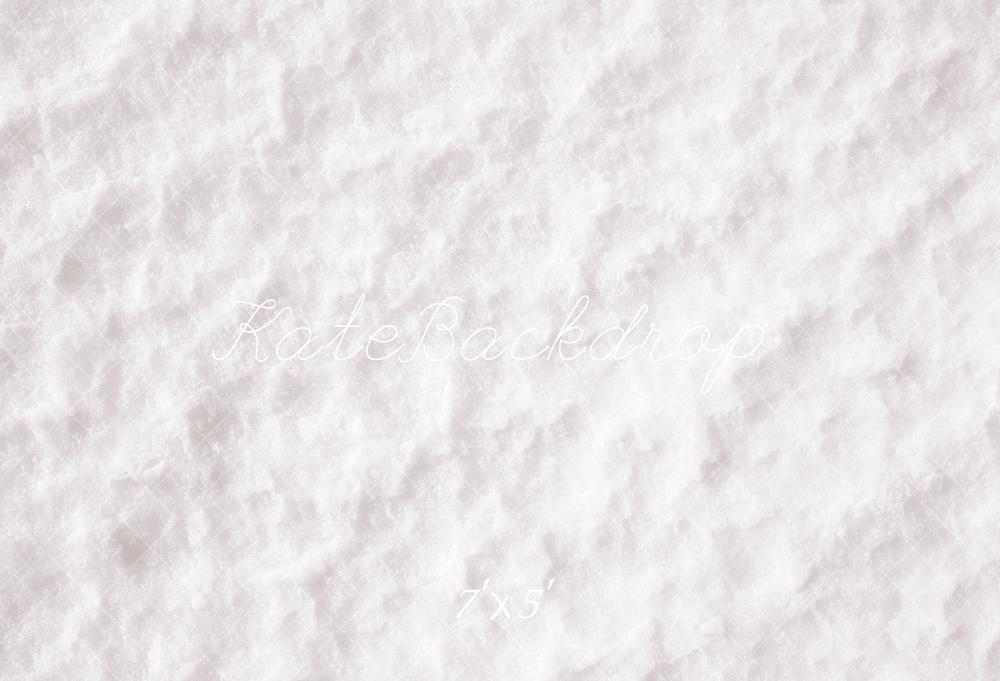 Kate Winter Weiß Schnee Vinyl Hintergrund Boden