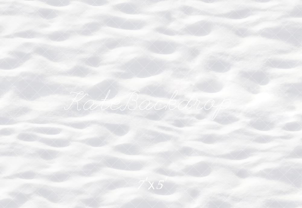 Kate Winter-Schnee-Textur Vinyl Hintergrund Boden
